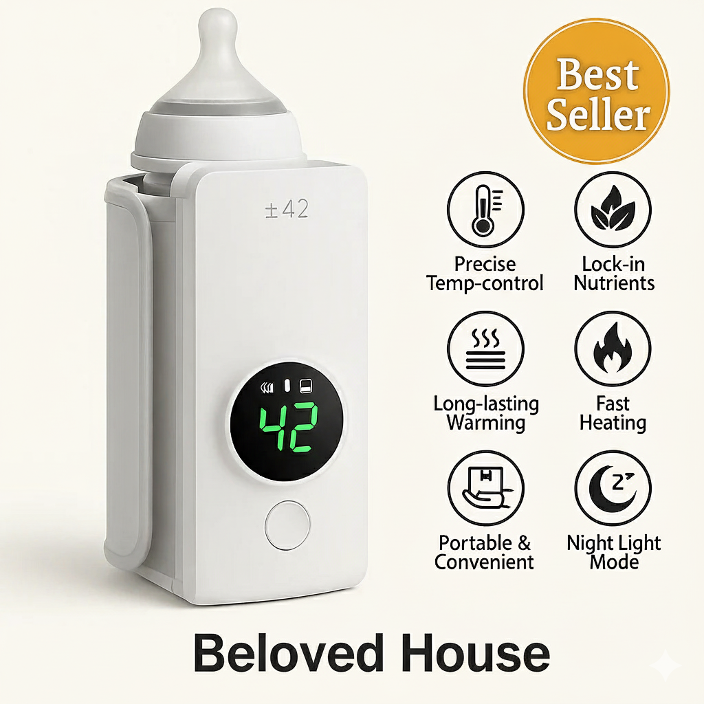 ✨Smart & Compact Bottle Warmer – Heats Milk in Just Minutes✨(Free Shipping)..