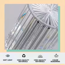 ✨ Crystal Touch Lamp – Remote Control Night Light✨