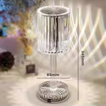 ✨ Crystal Touch Lamp – Remote Control Night Light✨