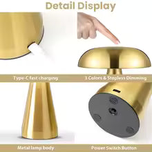 🍄Retro Mushroom Lamp-Mushroom LED Night Light✨