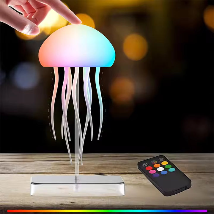 💡 LED Jellyfish Lamp – 9 Tentacles, Remote Control 💡