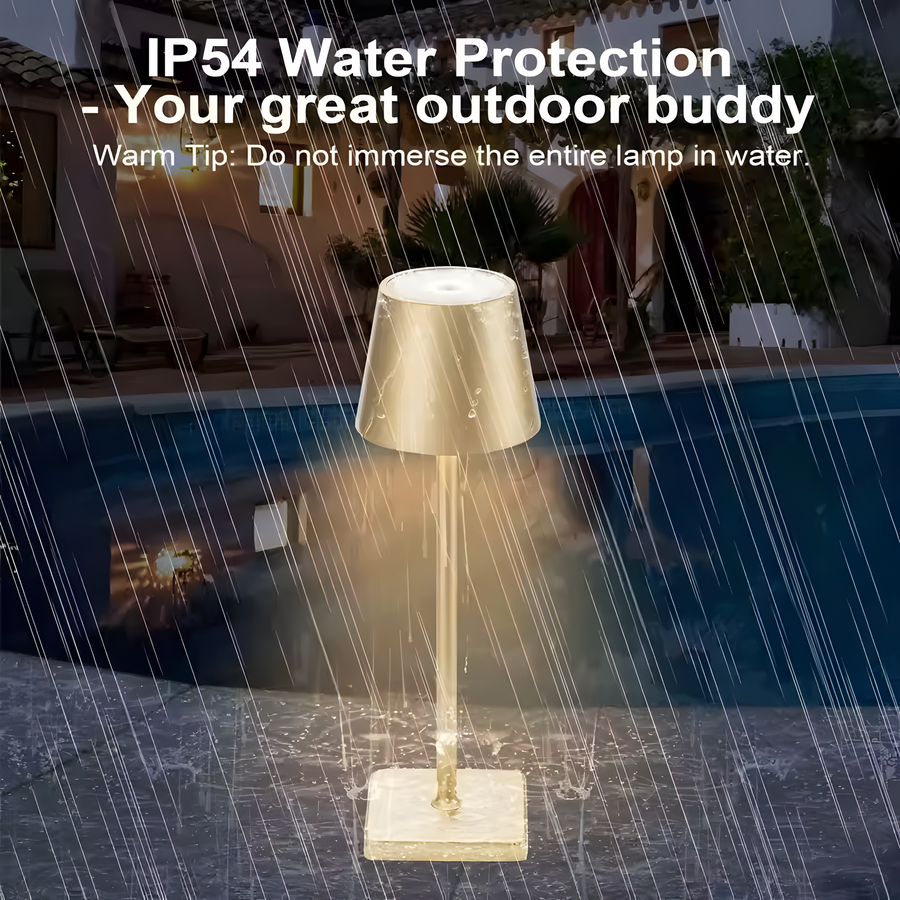 Waterproof Cordless Table Lamp