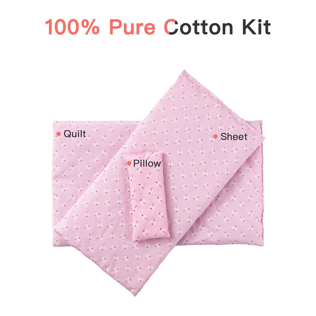 🌟Wooden doll rocking cradle – Gentle and smooth movement, high quality wood, safe and sturdy, perfect for baby to play with dolls every day🌟 (Free shipping🚚)