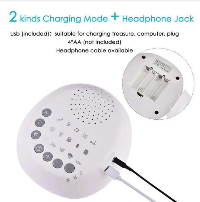 White Noise Machine for Baby Sleeping & Relaxation (Free shipping🚚)