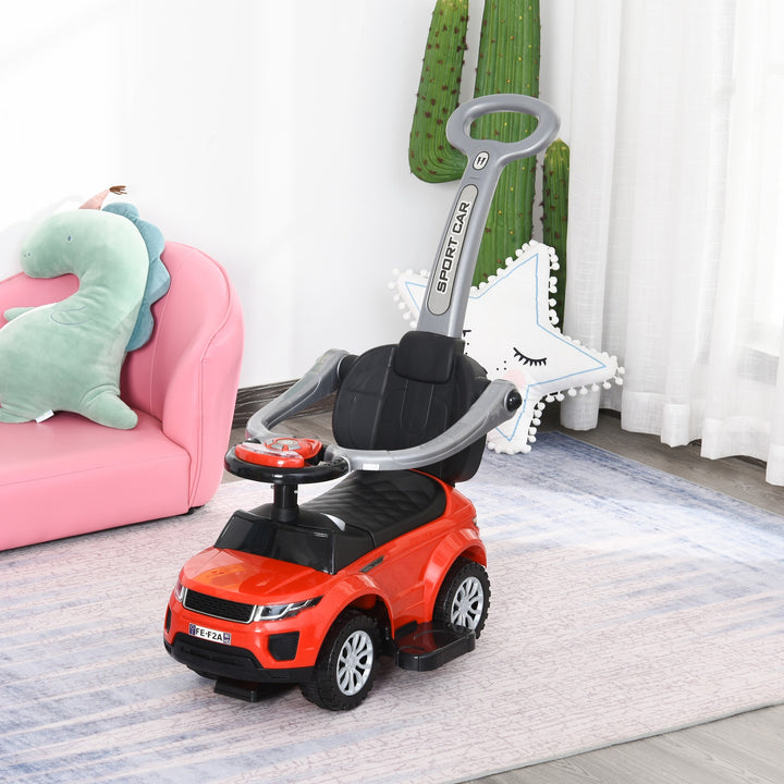 👶1 Push Cars for Toddlers Kid Ride on Push Car Stroller Sliding Car with Horn Music Light Function Secure Bar Ride on Toy for Boy Girl 1-3 Years Old👶(Free shipping 🚚)