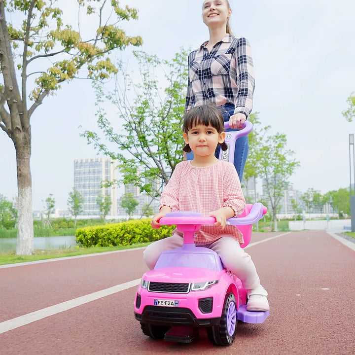 👶1 Push Cars for Toddlers Kid Ride on Push Car Stroller Sliding Car with Horn Music Light Function Secure Bar Ride on Toy for Boy Girl 1-3 Years Old👶(Free shipping 🚚)