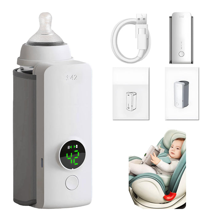 ✨Smart & Compact Bottle Warmer – Heats Milk in Just Minutes✨(Free Shipping)..
