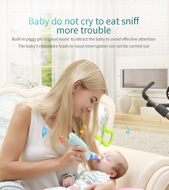 Electric Baby Nasal Aspirator 🌬️👶Gentle & Fast Cleaning