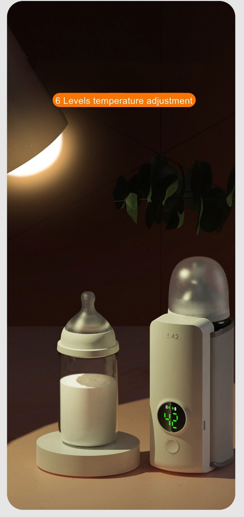 ✨Smart & Compact Bottle Warmer – Heats Milk in Just Minutes✨(Free Shipping)..